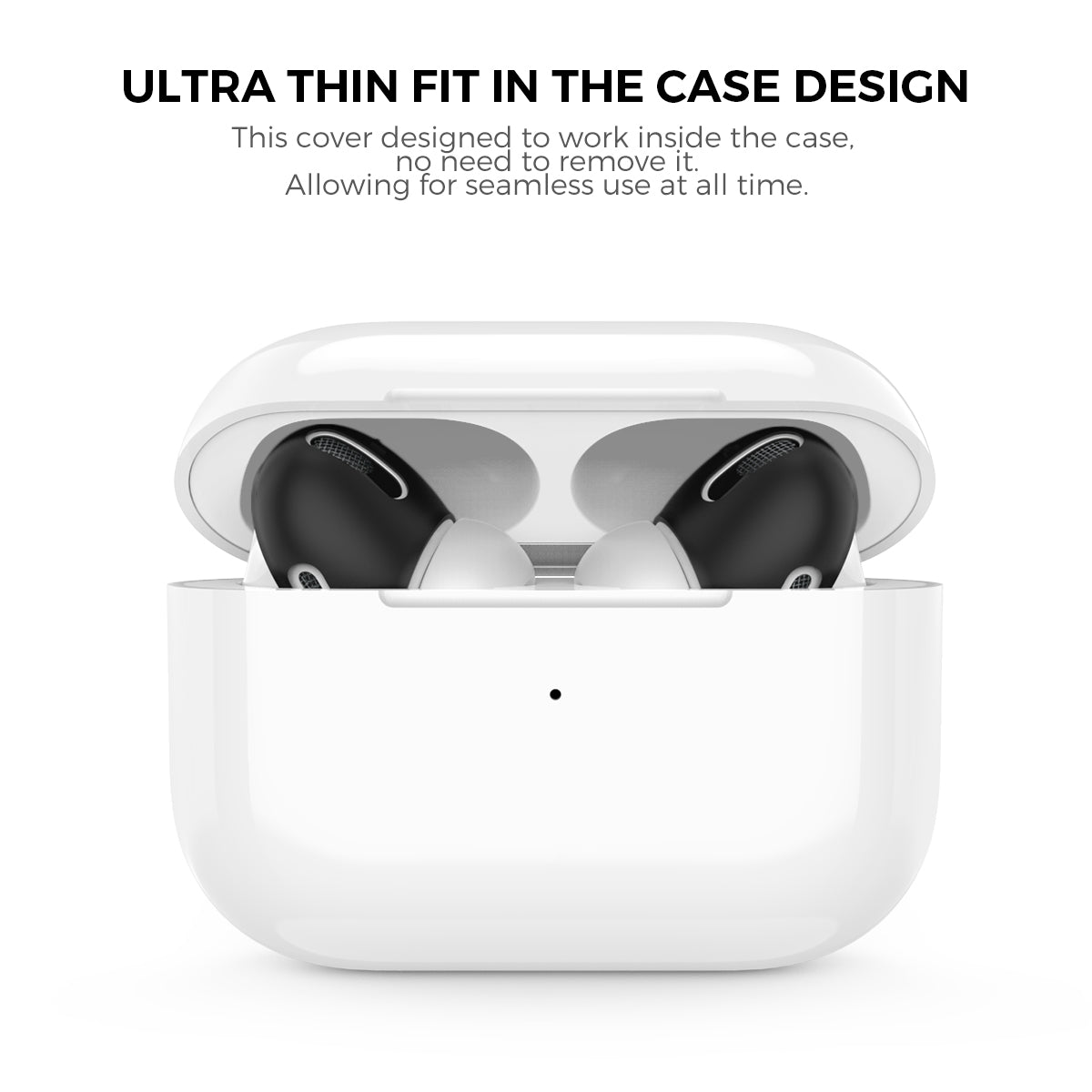 AHASTYLE PT76-PRO 3 Pairs for Apple AirPods Pro Earphone Soft Silicone Sleeve Slim Earbuds Cover AHASTYLE PT76-PRO 3 Pairs for Apple AirPods Pro Earphone Soft Silicone Sleeve Slim Earbuds Cover